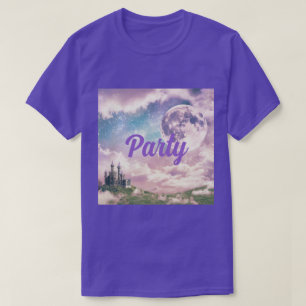 Ethereal Sky Castle Party T-Shirt 