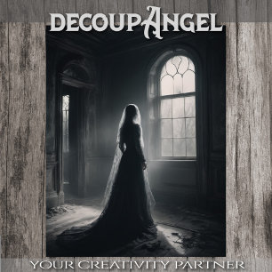 Ethereal Spectre View- Decoupage - Tissue Paper