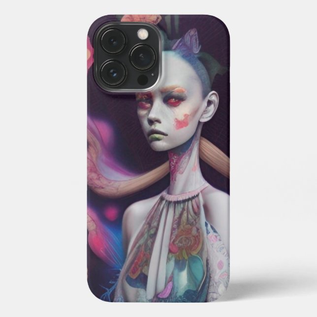 Ethereal Spiritual Spirit Guide Nymph Fairytale  i iPhone Case (Back)