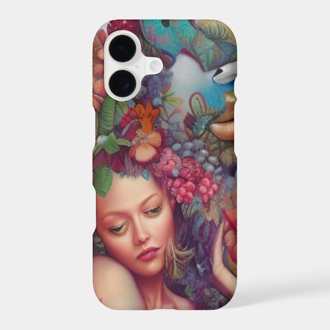 Ethereal Spiritual Spirit Guide Nymph iPhone Case (Back)