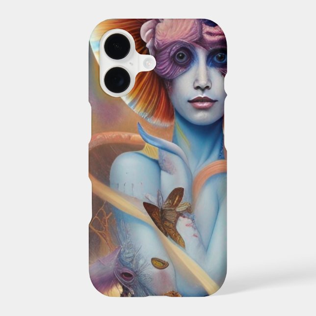 Ethereal Spiritual Spirit Guide Nymph iPhone Case (Back)