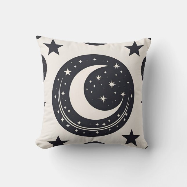 Ethereal Stardust  - Reversible Pillow  (Front)