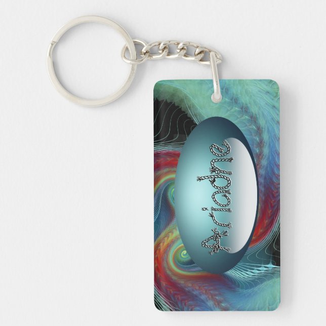Ethereal veil Key Chain (Front)