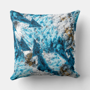 Ethereal Velocity: Geometric Cloud & Arrow Fusion Cushion