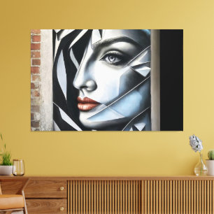Ethereal Visage Canvas Print