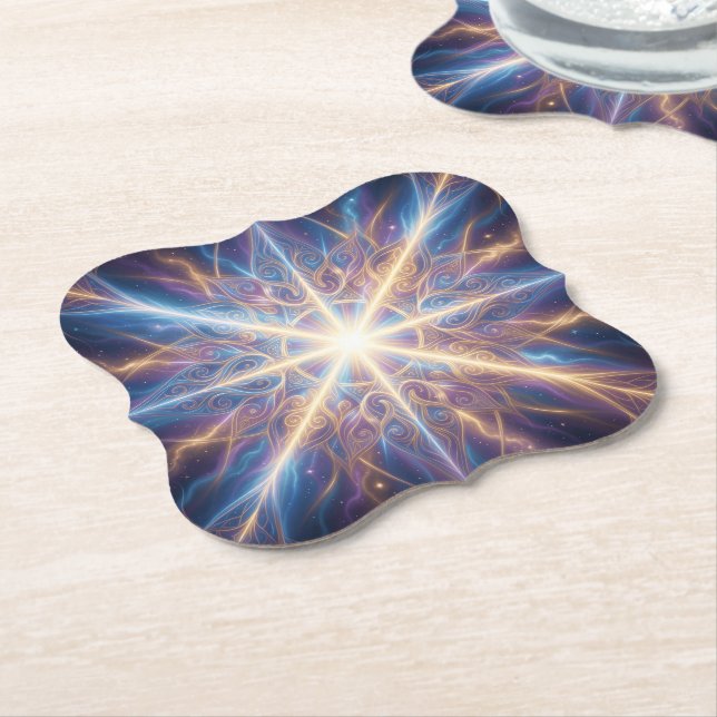 Ethereal Vision – Beyond Reality52 Paper Coaster (Angled)