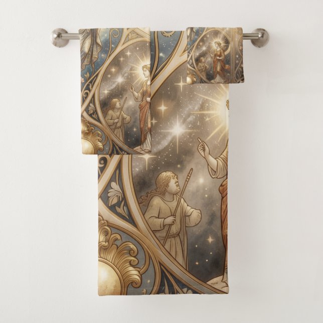 Ethereal Vision – Beyond Reality6 Bath Towel Set (Insitu)