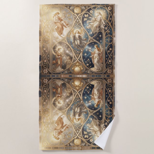 Ethereal Vision – Beyond Reality6 Beach Towel (Front)