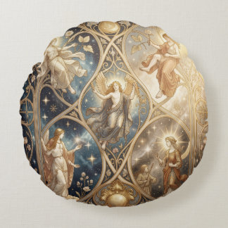 Ethereal Vision – Beyond Reality6 Round Cushion