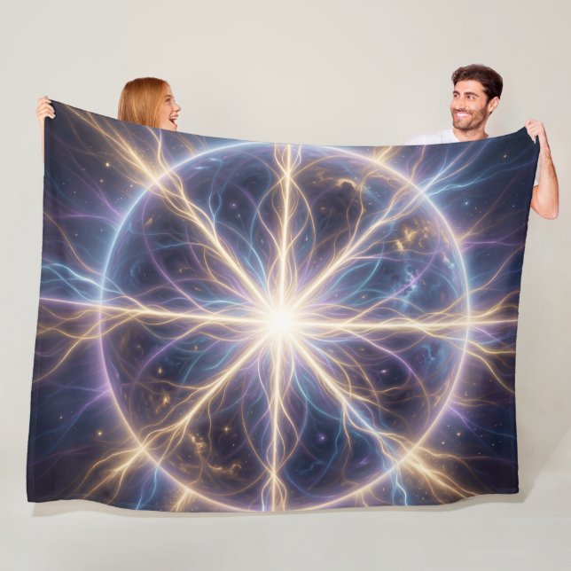 Ethereal Vision – Beyond Reality.71 Fleece Blanket (In Situ)