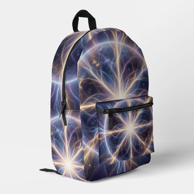 Ethereal Vision – Beyond Reality.71 Printed Backpack (Back Corner Left)