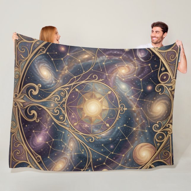 Ethereal Vision – Beyond Reality Fleece Blanket (In Situ)