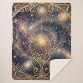 Ethereal Vision – Beyond Reality Sherpa Blanket