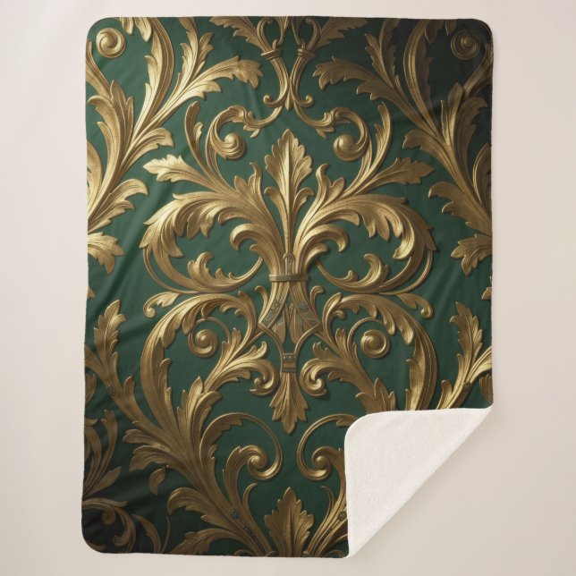 Ethereal Vision – Beyond Reality Sherpa Blanket (Front)