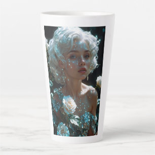 Ethereal Winter Fairy Mug - Glowing Ice Queen Fant