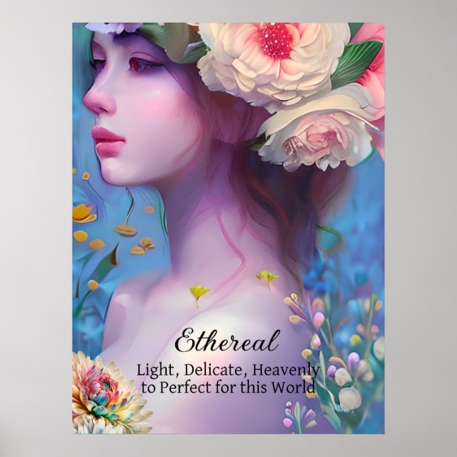 Ethereal Women, Spirit Guide, Angel , Fairy  Poster (Front)