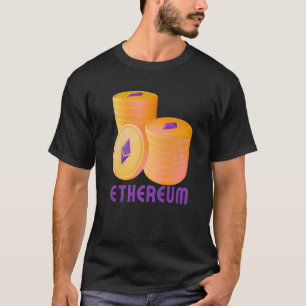 Ethereum Blockchain ETH Cryptocurrency Decentraliz T-Shirt