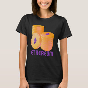 Ethereum Blockchain ETH Cryptocurrency Decentraliz T-Shirt