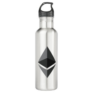ethereum-cryptocurrency 710 ml water bottle