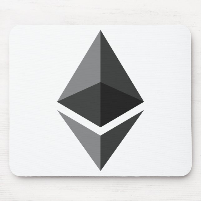 ethereum-cryptocurrency mouse mat (Front)