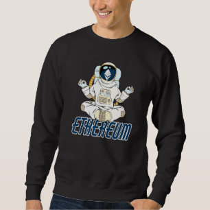 Ethereum Eth Crypto Yoga Zen Hodl Cryptocurrency M Sweatshirt
