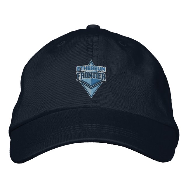 Ethereum Frontier Original Embroidered Hat (Front)