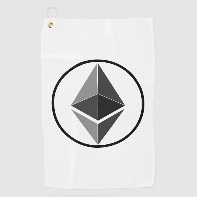 Ethereum Golf Towel (Front)