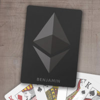Ethereum Investment Crypto Icon with Optional Name