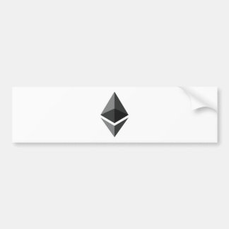 Ethereum Logo Only Bumper Sticker