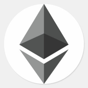 Ethereum Logo Only Classic Round Sticker