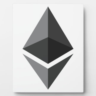 Ethereum Logo Only Plaque