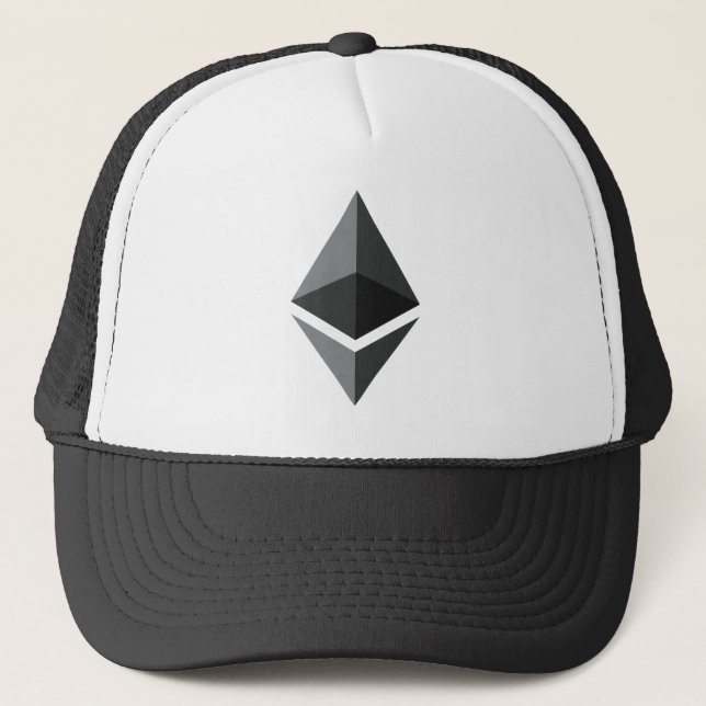 Ethereum Logo Only Trucker Hat (Front)