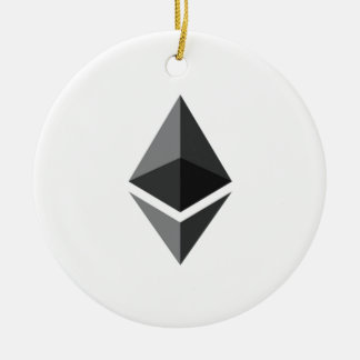 Ethereum Round Hanging Ornament