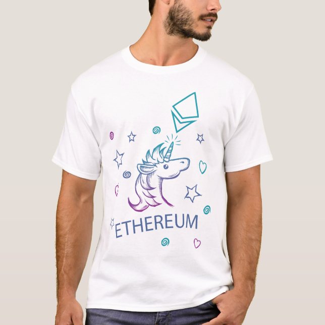 Ethereum Unicorn T-Shirt (Front)