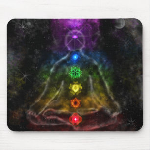 ETHERIC AURA CHAKRA MOUSE MAT