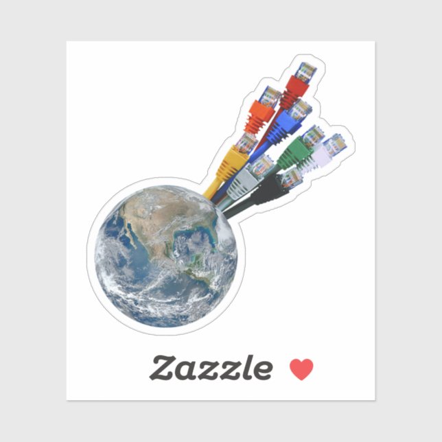 Ethernet Network Connected Earth (Sheet)