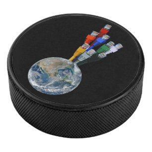 Ethernet Network Connected Earth Hockey Puck