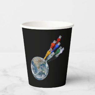 Ethernet Network Connected Earth Paper Cups