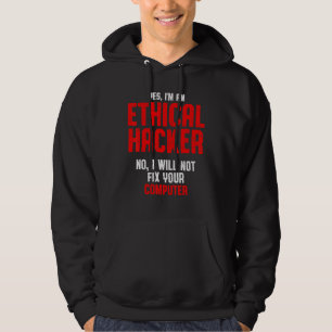 Ethical Hacker Cybersecurity It Pen Tester  2 Hoodie