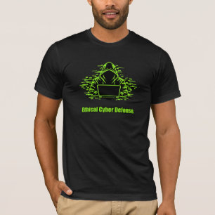 Ethical Hacking Cyber Defense Integrity Design T-Shirt