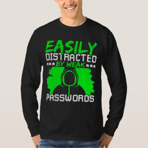 Ethical Hacking Cyber Security Expert & White Hat T-Shirt