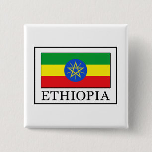 Ethiopia 15 Cm Square Badge