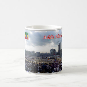 Ethiopia - Addis Ababa - Meskal square - Coffee Mug