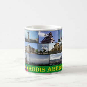 Ethiopia - Addis Ababa - Mosaic - Coffee Mug