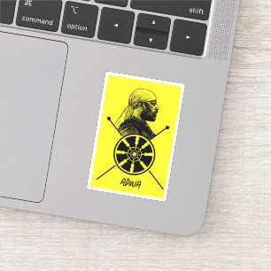 Ethiopia Adwa Menelik Sticker