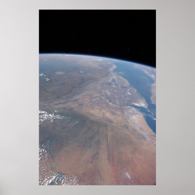 Ethiopia And Part Of The Red Sea Poster (Front)