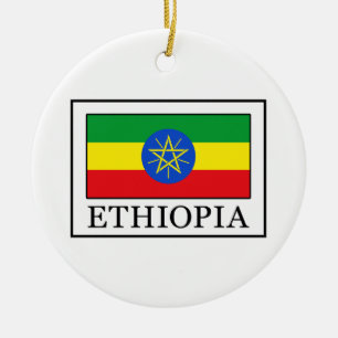 Ethiopia Ceramic Tree Decoration