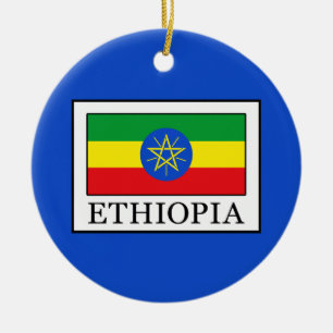 Ethiopia Ceramic Tree Decoration