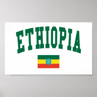 Ethiopia College Style Poster