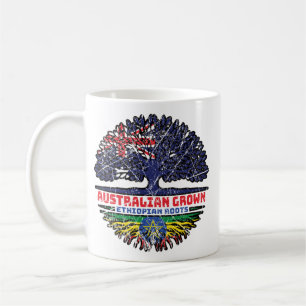 Ethiopia Ethiopian Australian Australia Tree Roots Coffee Mug